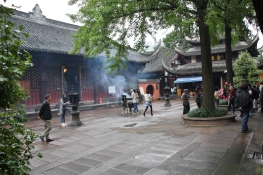 Wenshu Tempel - Tempel sind immer ein Ort der Ruhe