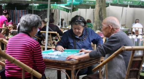 Mahjong - das Spiel im Teehaus