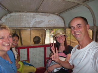 Rückfahrt nach Guilin: noch eine Minibus-Fahrt